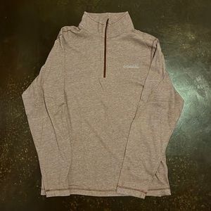 Columbia Light Weight Half Zip Res Size Medium